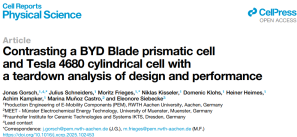 特斯拉4680大圓柱電池 vs 比亞迪刀片電池；Solartron 9300應用